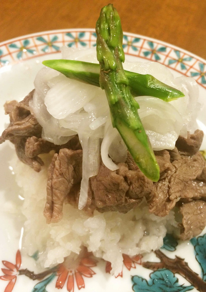新玉ネギと牛肉のみぞれ和え　辛味完全攻略-レシピのメイン写真