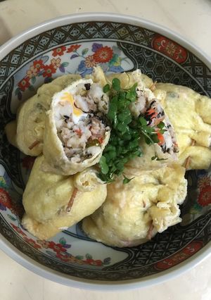 具沢山ごちそう袋煮-レシピのメイン写真