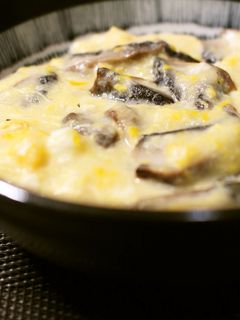 クリーミィーで美味しい椎茸の卵とじ飛鳥煮-レシピのメイン写真