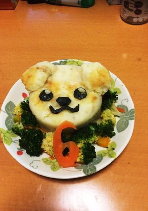 ワンコのハピバケーキ-レシピのメイン写真