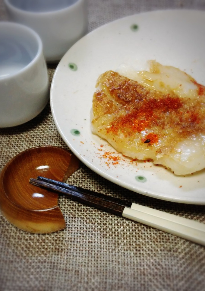 まるで揚げ餅✿油揚げで簡単。お餅アレンジ-レシピのメイン写真