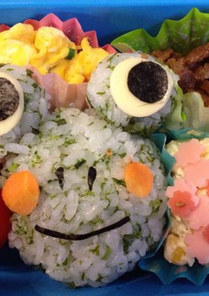 ☆キャラ弁☆カエル-レシピのメイン写真