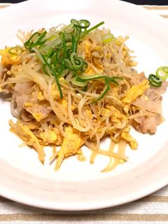 簡単☆もやしと豚肉のポン酢炒め-レシピのメイン写真