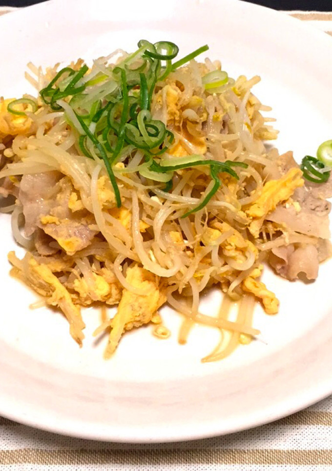 簡単☆もやしと豚肉のポン酢炒め-レシピのメイン写真