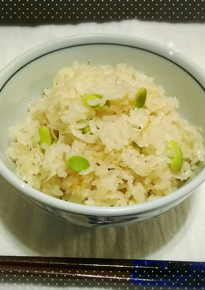 枝豆とじゃこの炊き込みご飯☆-レシピのメイン写真