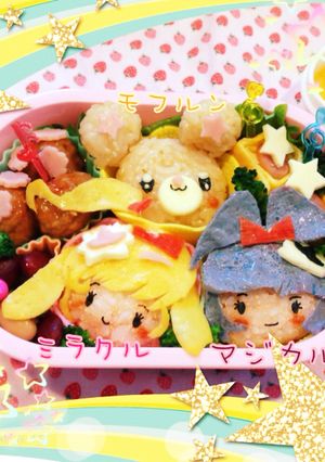 キャラ弁★ツムツム風☆プリキュア☆彡-レシピのメイン写真