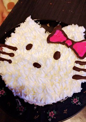 キティちゃんケーキ-レシピのメイン写真