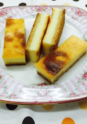 ハニーチーズケーキ-レシピのメイン写真