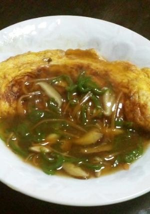 がっつり餡かけオムレツ(オイスター風味)-レシピのメイン写真