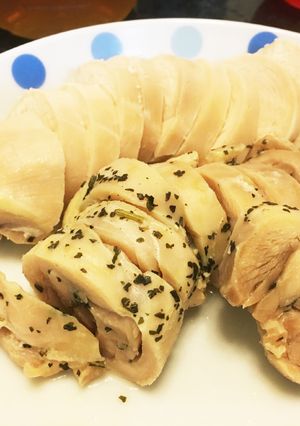 材料これだけ?!漬け込み時短♡簡単鶏ハム-レシピのメイン写真