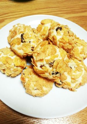 ＊簡単＊さくさくコーンフレーククッキー-レシピのメイン写真