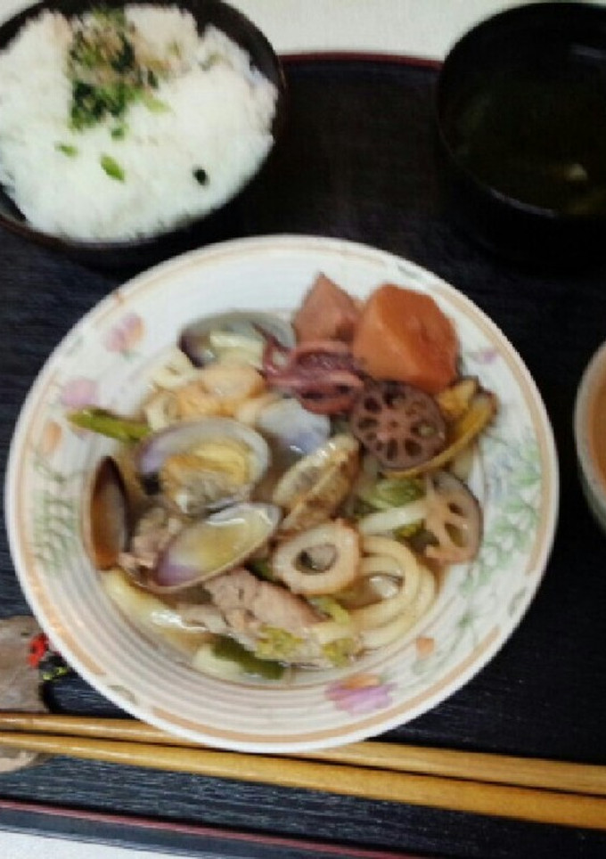 血管ダイエット食686（焼きうどん）-レシピのメイン写真