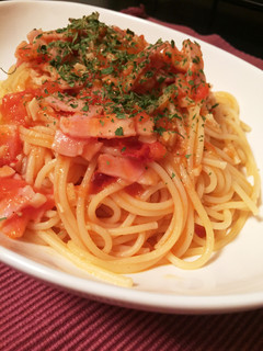 フレッシュトマトのペペロンチーノ-レシピのメイン写真