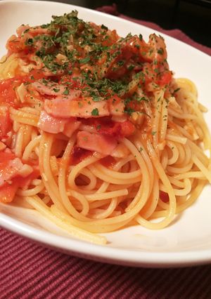 フレッシュトマトのペペロンチーノ-レシピのメイン写真