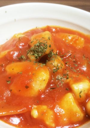 【王道】鶏肉のトマト煮込み-レシピのメイン写真