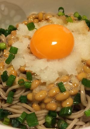 簡単ヘルシー♡納豆そば-レシピのメイン写真