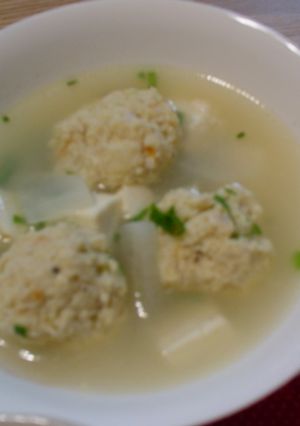 貧乏鶏団子-レシピのメイン写真