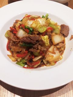 ご飯がすすむ牛コマと白菜の炒め煮-レシピのメイン写真