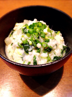 風邪予防に♡ちぢみほうれん草の豆乳粥-レシピのメイン写真