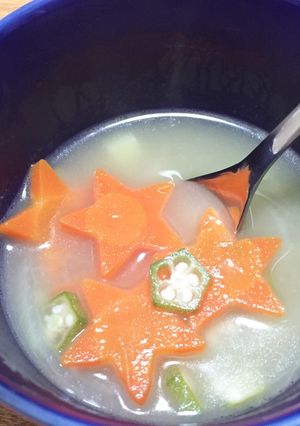☆お星様の野菜スープ☆-レシピのメイン写真