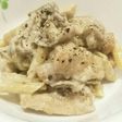 鶏もも肉とペンネのキノコクリーム