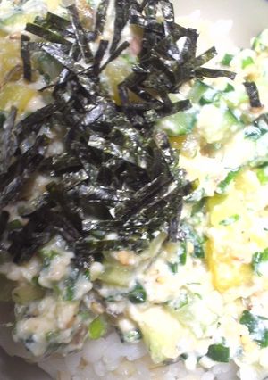 火を使わない☆ お豆腐丼-レシピのメイン写真