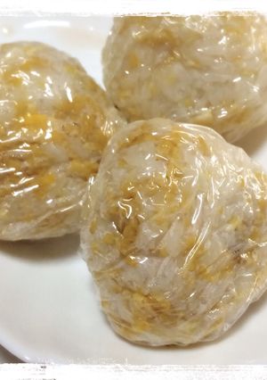 二色そぼろおにぎり♪お弁当にも-レシピのメイン写真