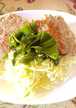 ノンオイルで豆腐ハンバーグ-レシピのメイン写真