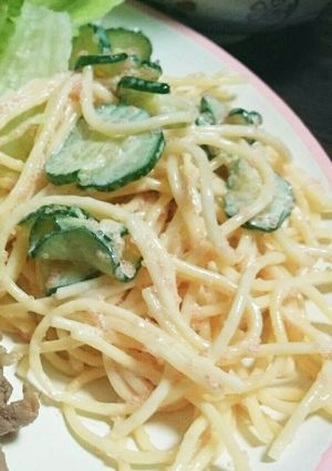 ♡たらこ スパゲティーサラダ♡-レシピのメイン写真