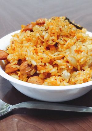 簡単キムチチャーハン-レシピのメイン写真