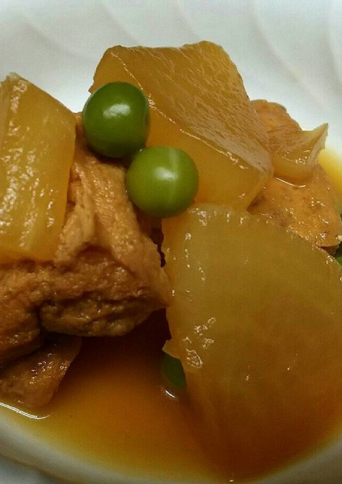厚揚げと大根の煮物-レシピのメイン写真