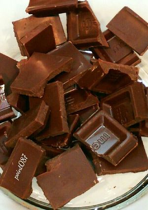 明治チョコ テンパリング(電子レンジ)-レシピのメイン写真