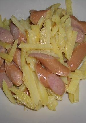ウインナーとじゃがいもｼｬｷｼｬｷ炒め-レシピのメイン写真