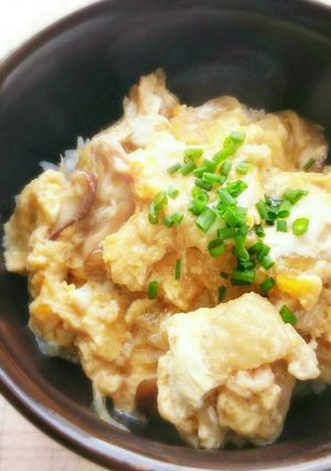 簡単♪ふわとろ卵の親子丼★-レシピのメイン写真