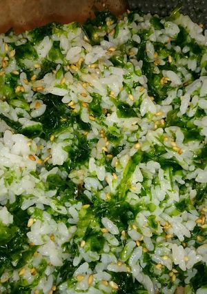 春！青のりご飯-レシピのメイン写真