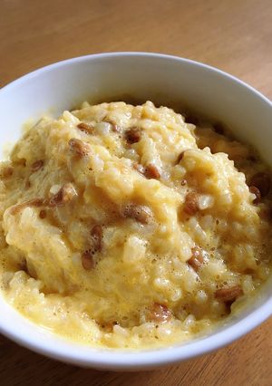 ふわふわ♡なったま(納豆玉子)ご飯-レシピのメイン写真