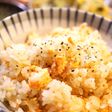 激旨!鮭のニンニクバター醤油炊き込みご飯