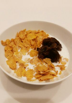 コーンフレーク on the あんこ-レシピのメイン写真