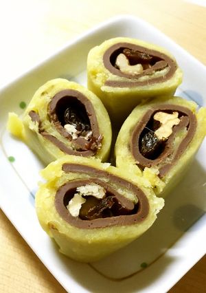 おさつ生チョコロール-レシピのメイン写真