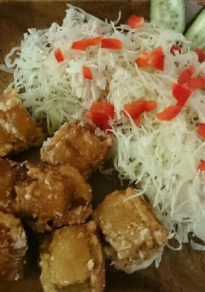 高野豆腐とちくわの竜田揚げ-レシピのメイン写真