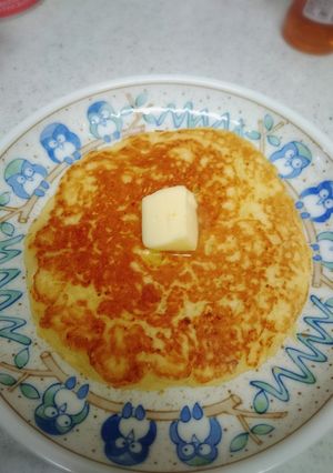 分厚いホットケーキ-レシピのメイン写真