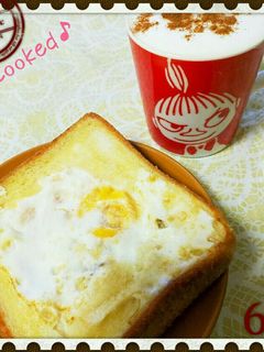 エッグチーズトースト♪-レシピのメイン写真