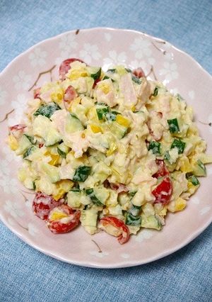 簡単！野菜が主役のポテトサラダ(酢生姜)-レシピのメイン写真