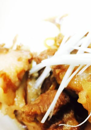 圧力鍋で簡単!脂身トロ〜ンな柔らか角煮-レシピのメイン写真