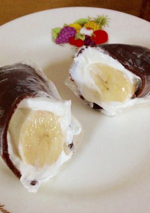 スライス生チョコで生クレープ⁈-レシピのメイン写真