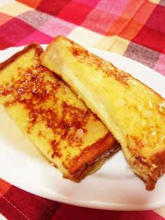 チーズinはちみつフレンチトースト-レシピのメイン写真