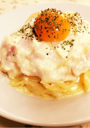 簡単に出来る☆豆乳カルボナーラ-レシピのメイン写真