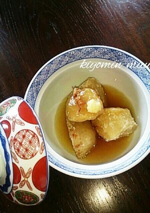 料亭の味?!エビイモ(里芋)の餡掛け♪-レシピのメイン写真