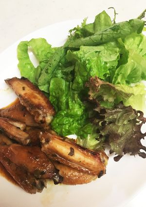 ♪簡単チキンウィングの香味焼き♪-レシピのメイン写真