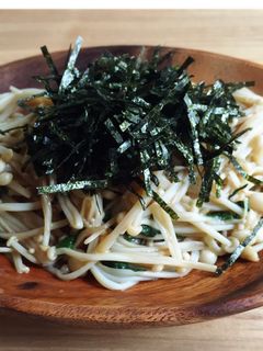 糖質オフ★えのきバター青しそ風味-レシピのメイン写真